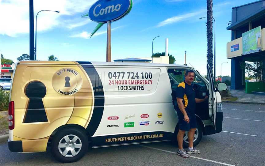 David is your mobile 24 hour emergency locksmith in Perth