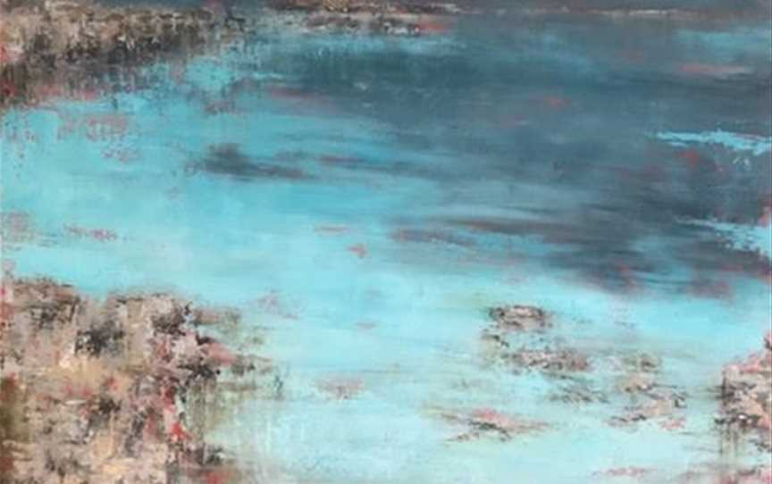 Little Salmon Bay, Rottnest, Oil on Canvas, 70cm x 80cm