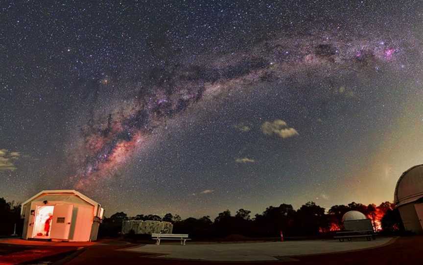 The viewing area at Perth Observatory