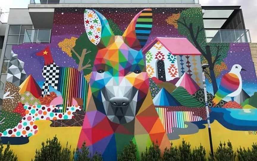 Okudart Mural, Attractions in Subiaco