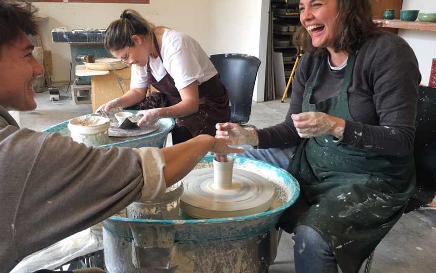 Pottery experience joy!