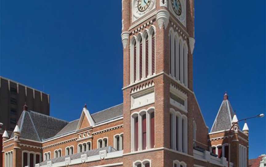 Perth Town Hall, Attractions in Perth