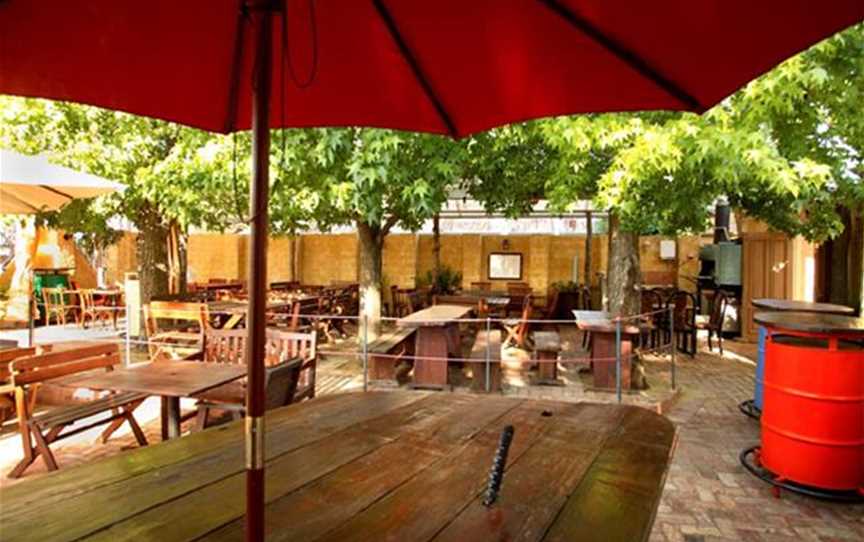 Our relaxed beer garden setting
