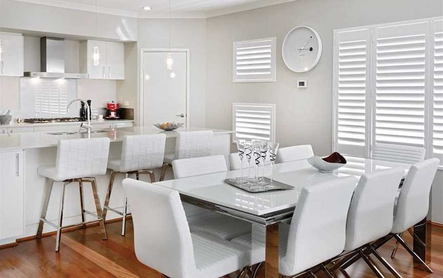 Plantation shutters for the kitchen