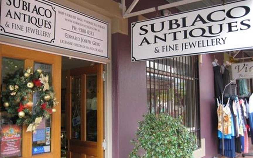 Subiaco Antiques and Fine Jewellery, Shopping & Wellbeing in Subiaco