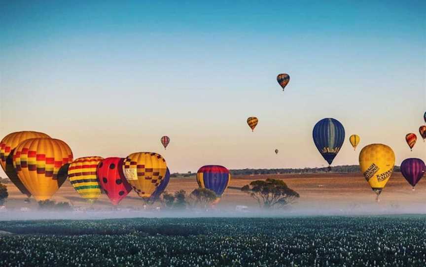 Women's World Hot Air Ballooning Championships, Events in Northam