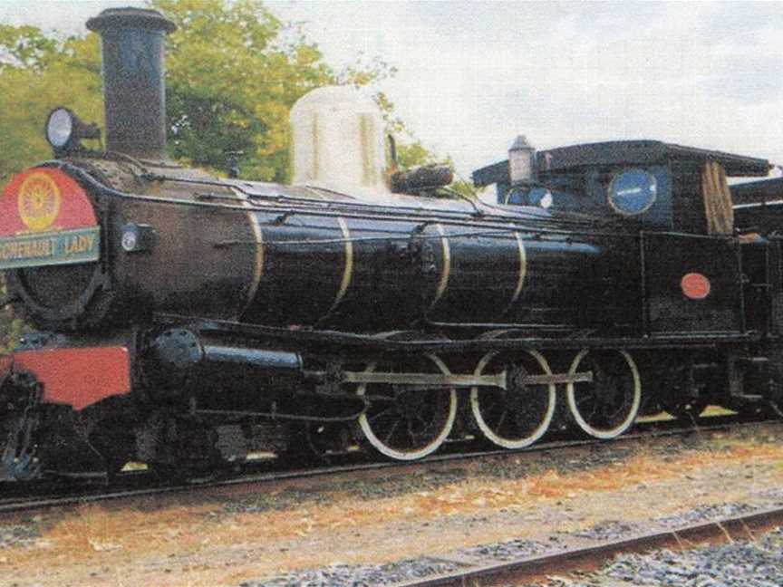 Iconic steam locomotive, Leschenault Lady