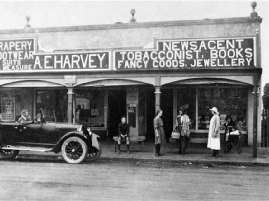 1933 Brookton WA Arthur Harvey store