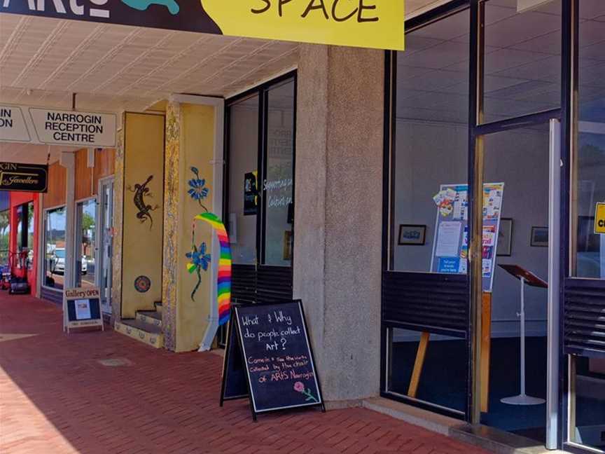 You can find us at Arts SPACE, 80 Federal Street Narrogin.We're open 10am - 4pm Tuesday - Friday..