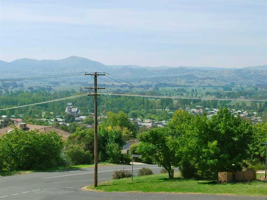 Tumut From Rotary Lookout