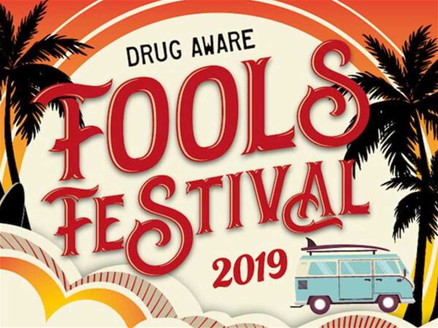Drug Aware Fools Festival poster