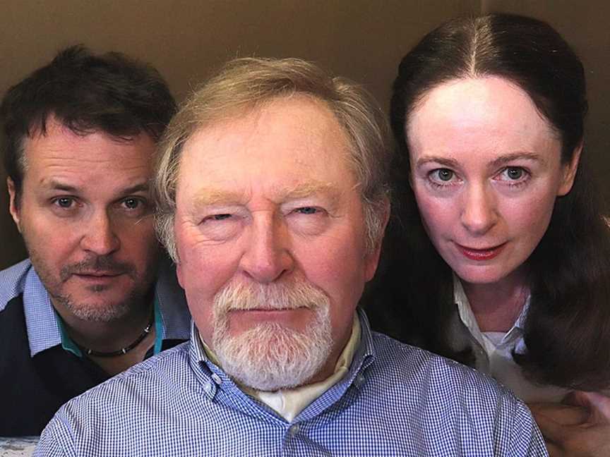 Andrea O’Donnell, Alan Kennedy and Garry Davies are appearing in The Nightwatchman.