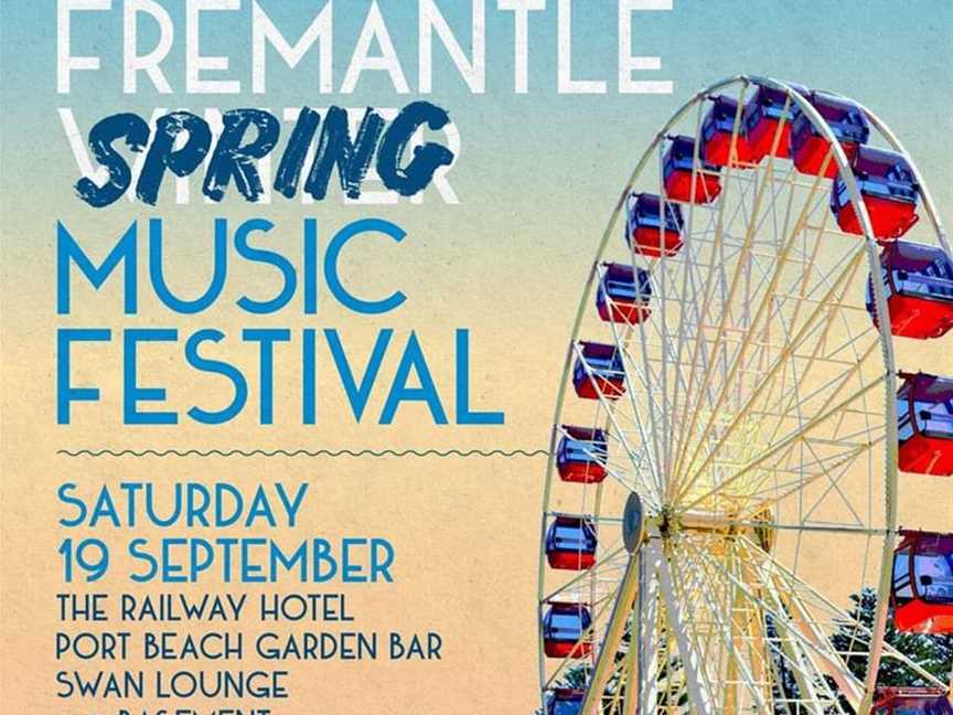 RTRFM's Fremantle ‘Winter’ Spring Party 2020, Events in North Fremantle