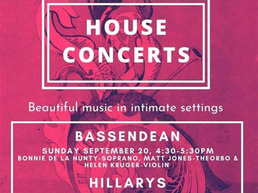 House Concert - September, Events in Perth