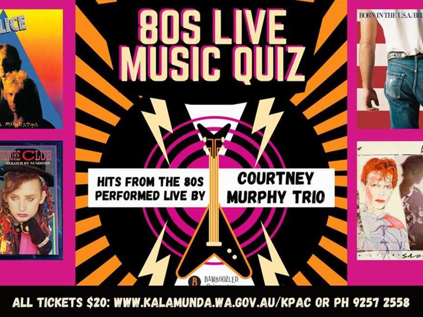 80's Live Music Quiz Night, Events in Kalamunda