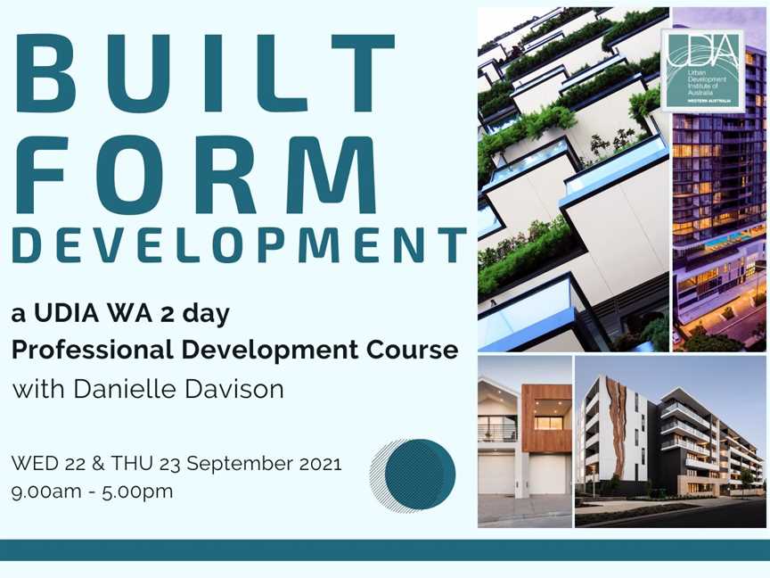 UDIA WA Built Form Development Course - September, Events in -