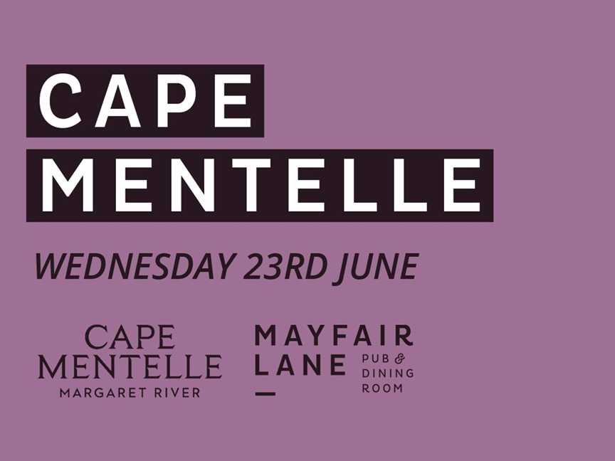 Cape Mentelle Dinner, Events in West Perth