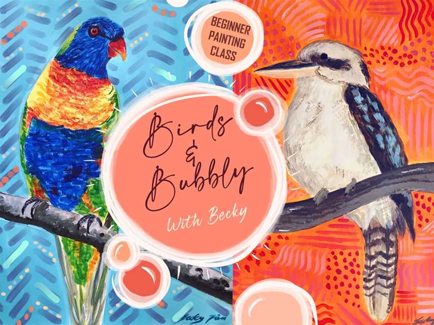 Birds & Bubbly: Painting Class, Events in Subiaco