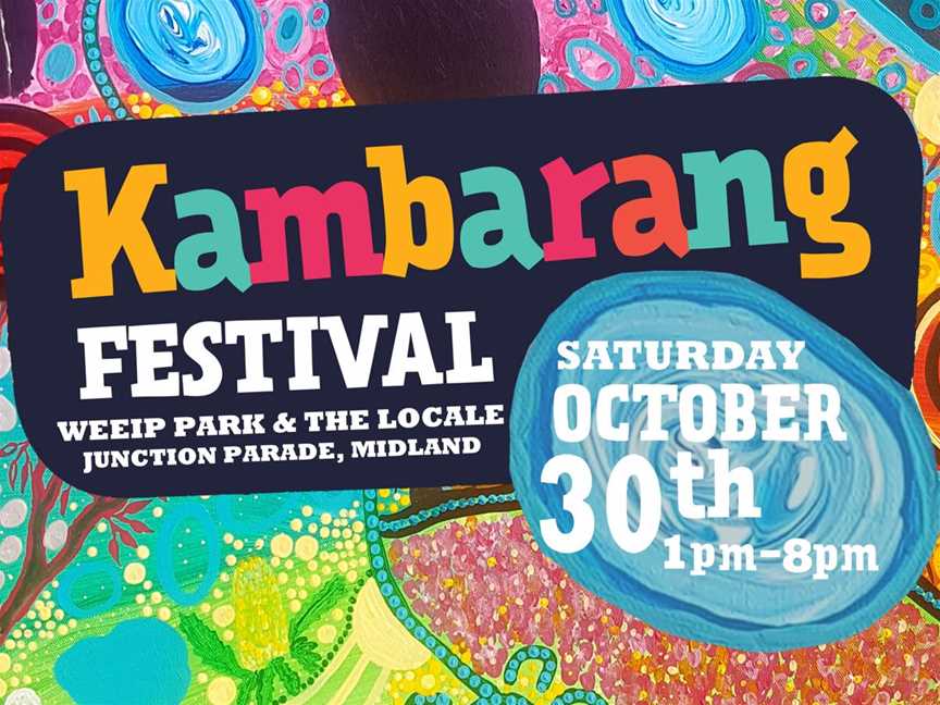 KAMBARANG FESTIVAL, Events in Midland