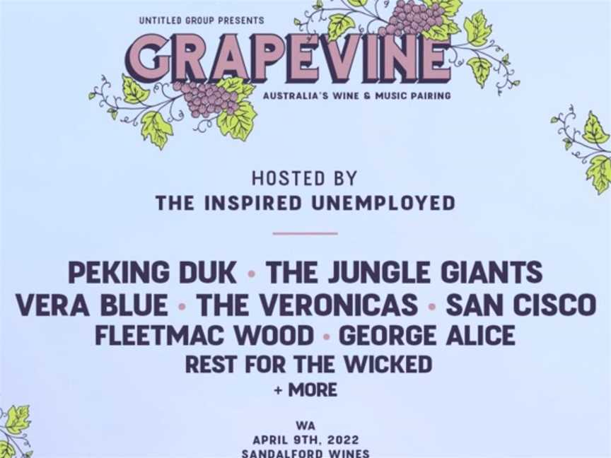 Grapevine Gathering, Events in Caversham
