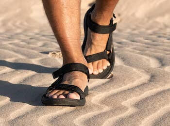 Sustainable gift ideas including Vogue’s on-trend eco-sandal of choice from Bstore