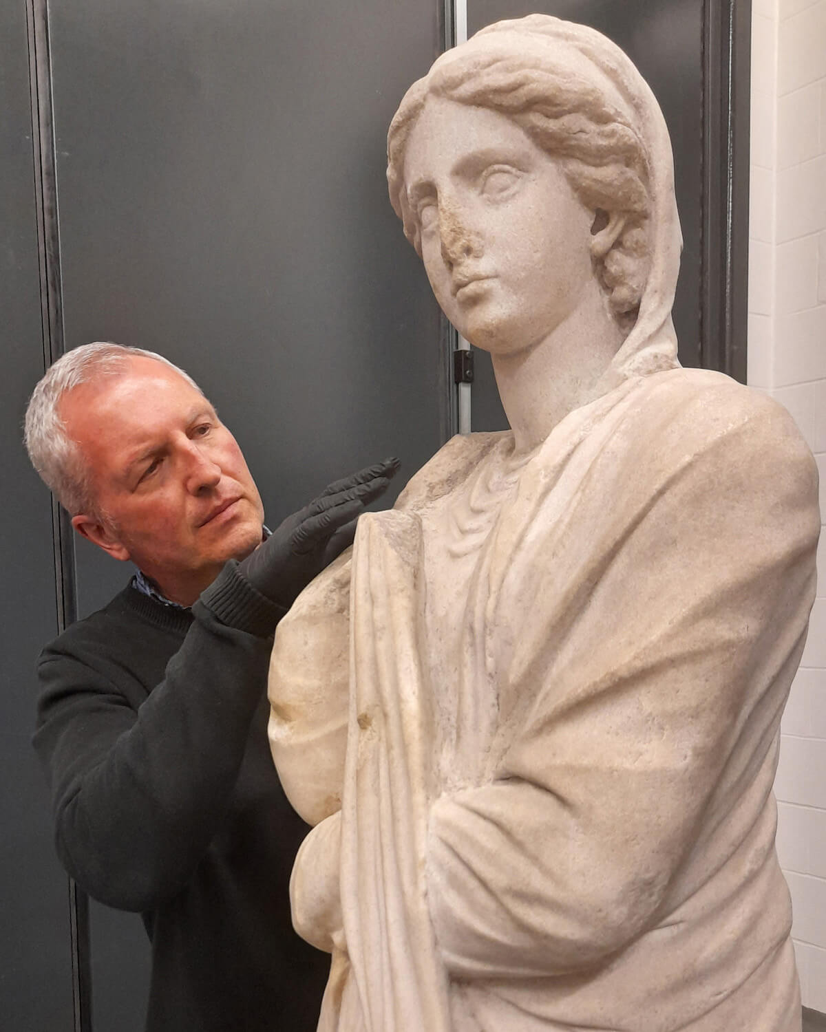 Museum curator organizes Ancient Greek exhibit