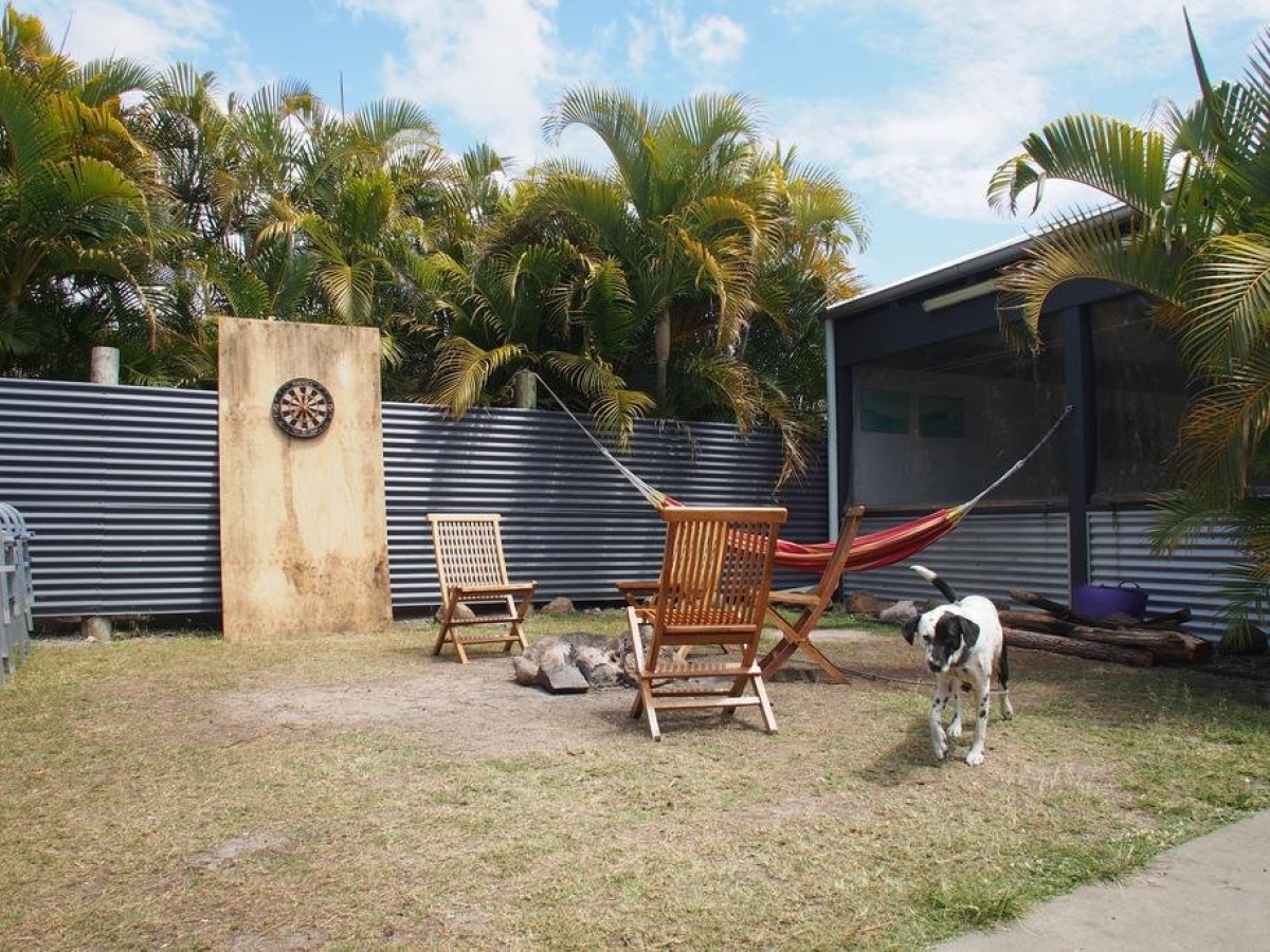 Backpackers at 1770 photo