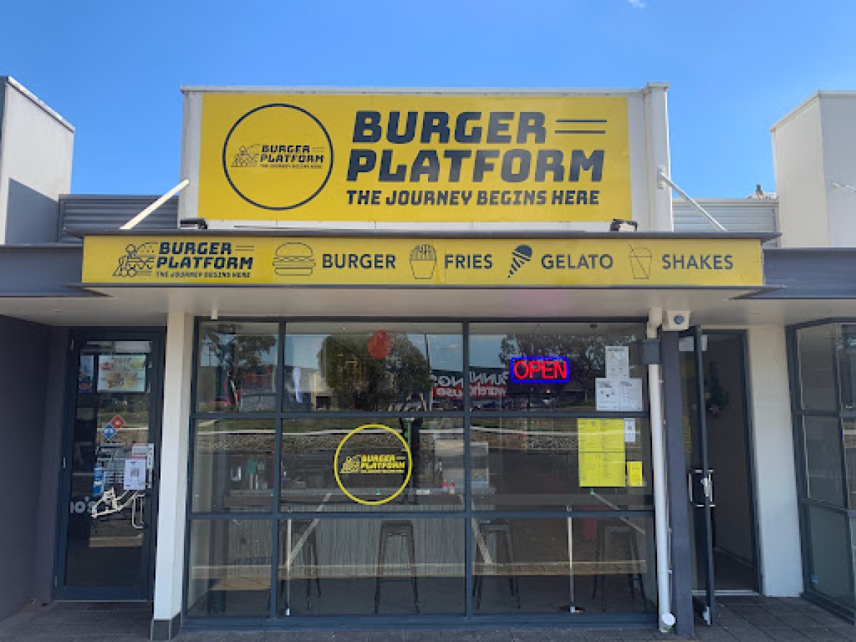 Burger platform photo