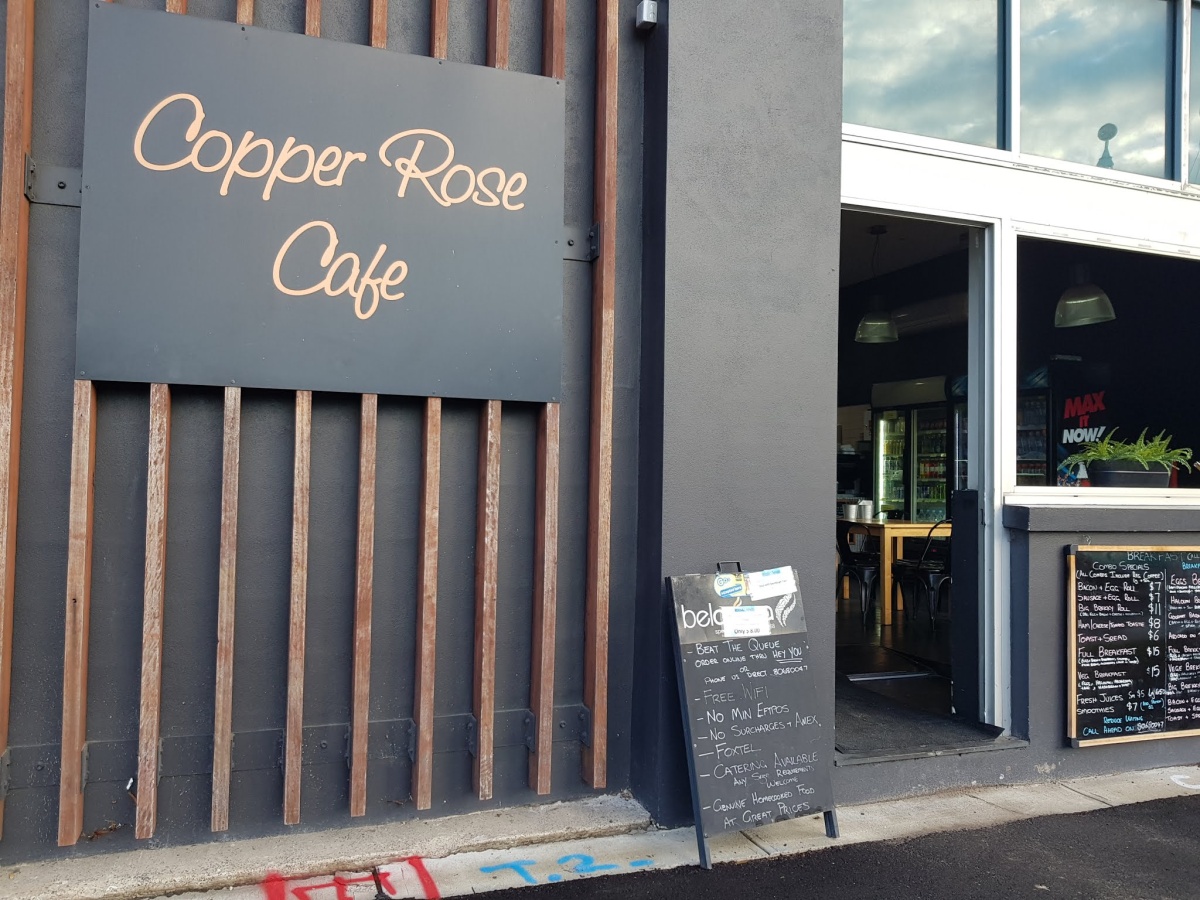 Copper Rose Cafe Mascot photo