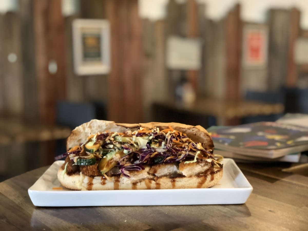 Custom cafe photo