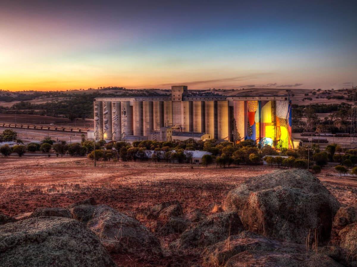 Northam Silo Art
