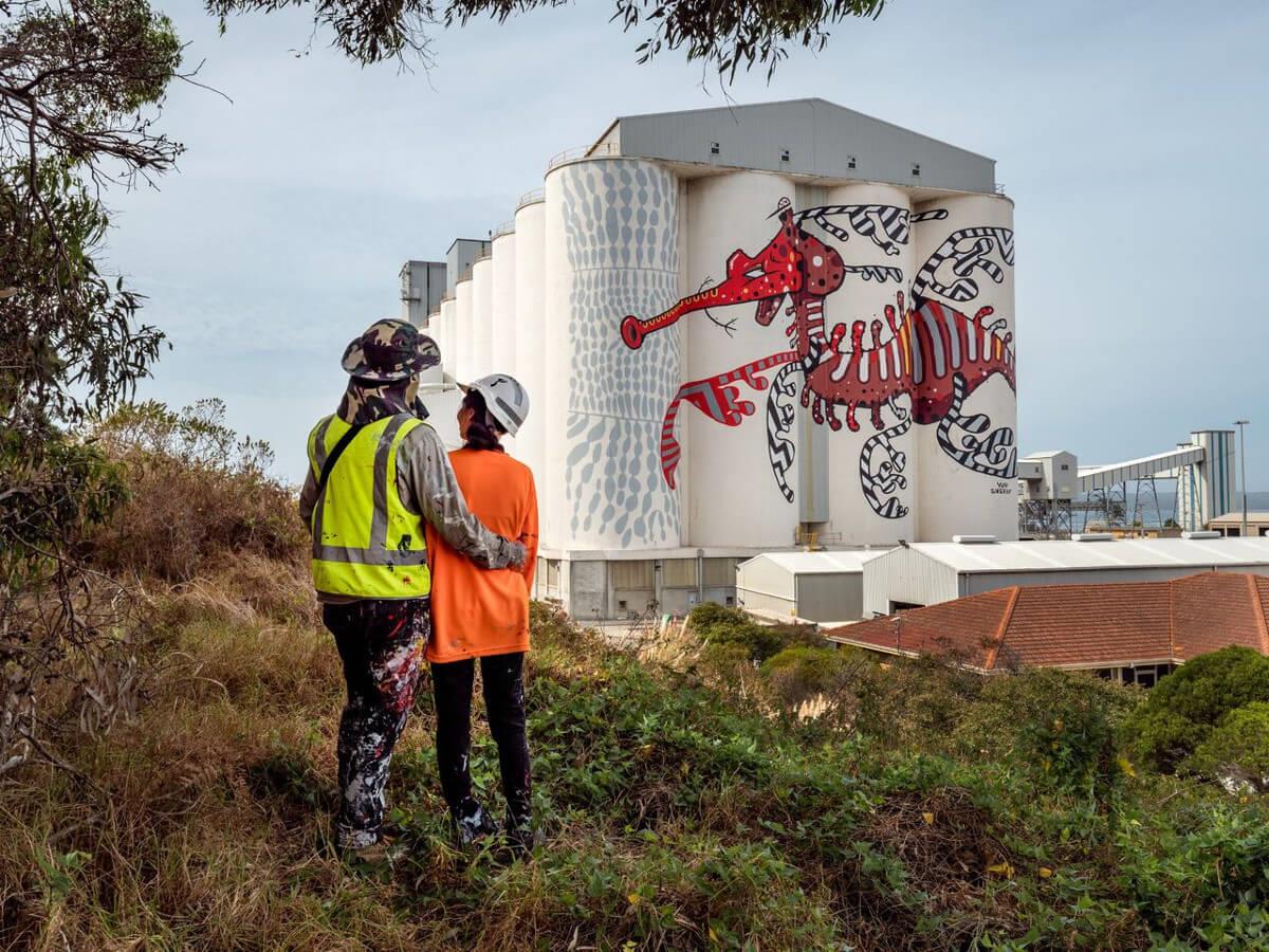Albany Silo Art