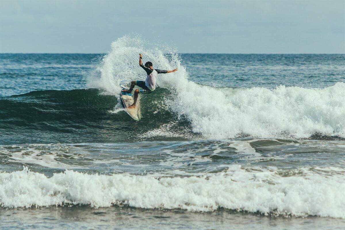 Surfing At Scarborough Beach