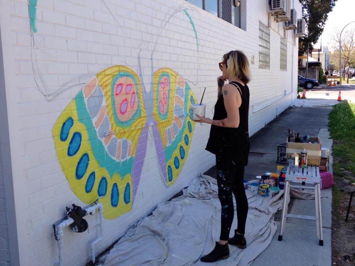Butterflies Mural