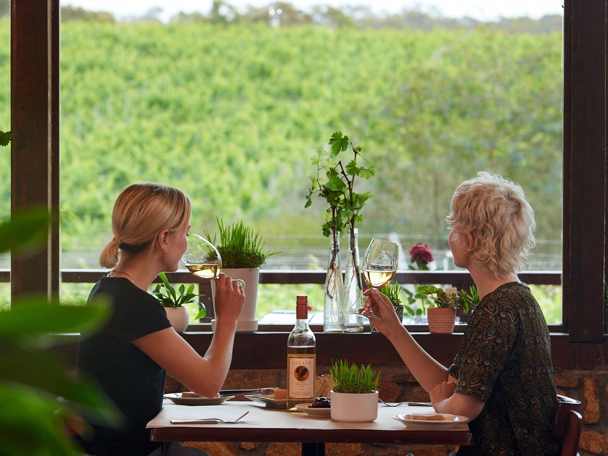 Cullen Wines Biodynamic Wine Room Dining