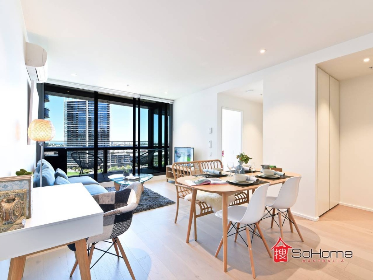 883 Collins – 1105N 883 Collins-1105N Brand New1BR Summer Breeze over the River @Docklands
