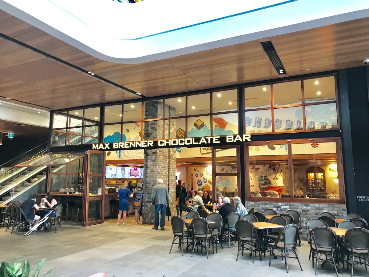 Max Brenner Chocolate Bar, Toowoomba City