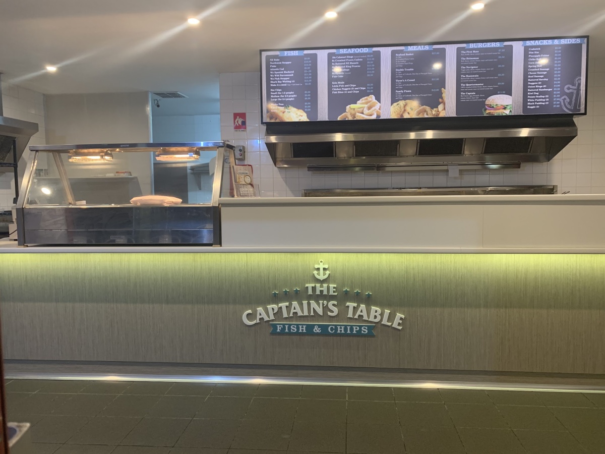 The Captain’s Table Fish and Chips