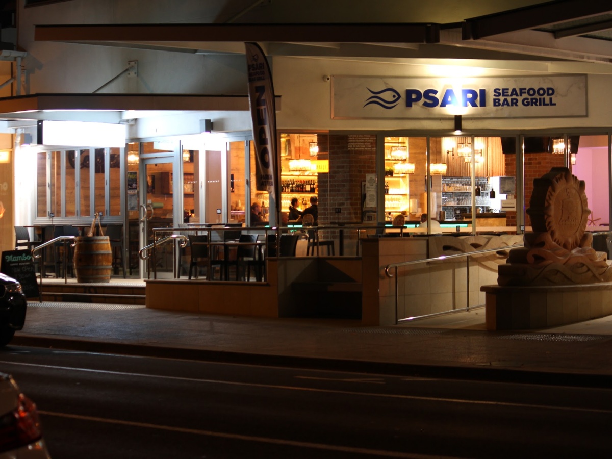 Psari Seafood Bar & Grill, Mooloolaba