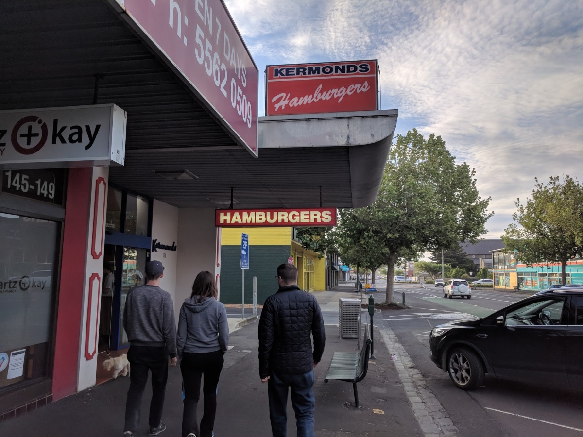 Kermond’s Hamburgers, Warrnambool