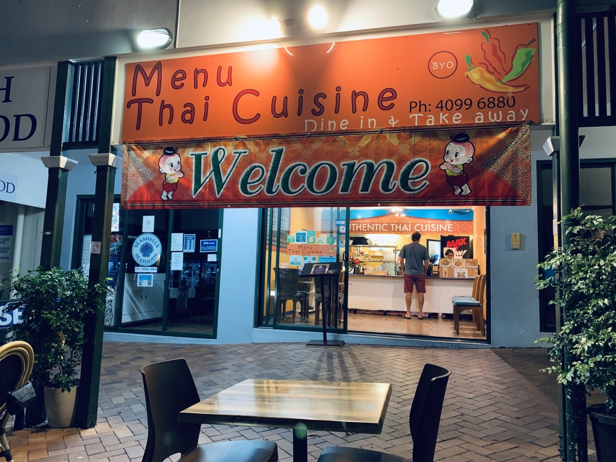 Menu Thai Restaurant (Port Douglas)