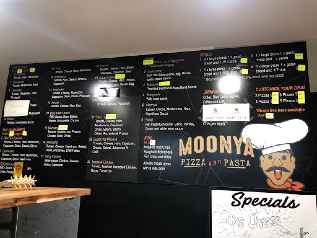 Moonya Pizza & Pasta