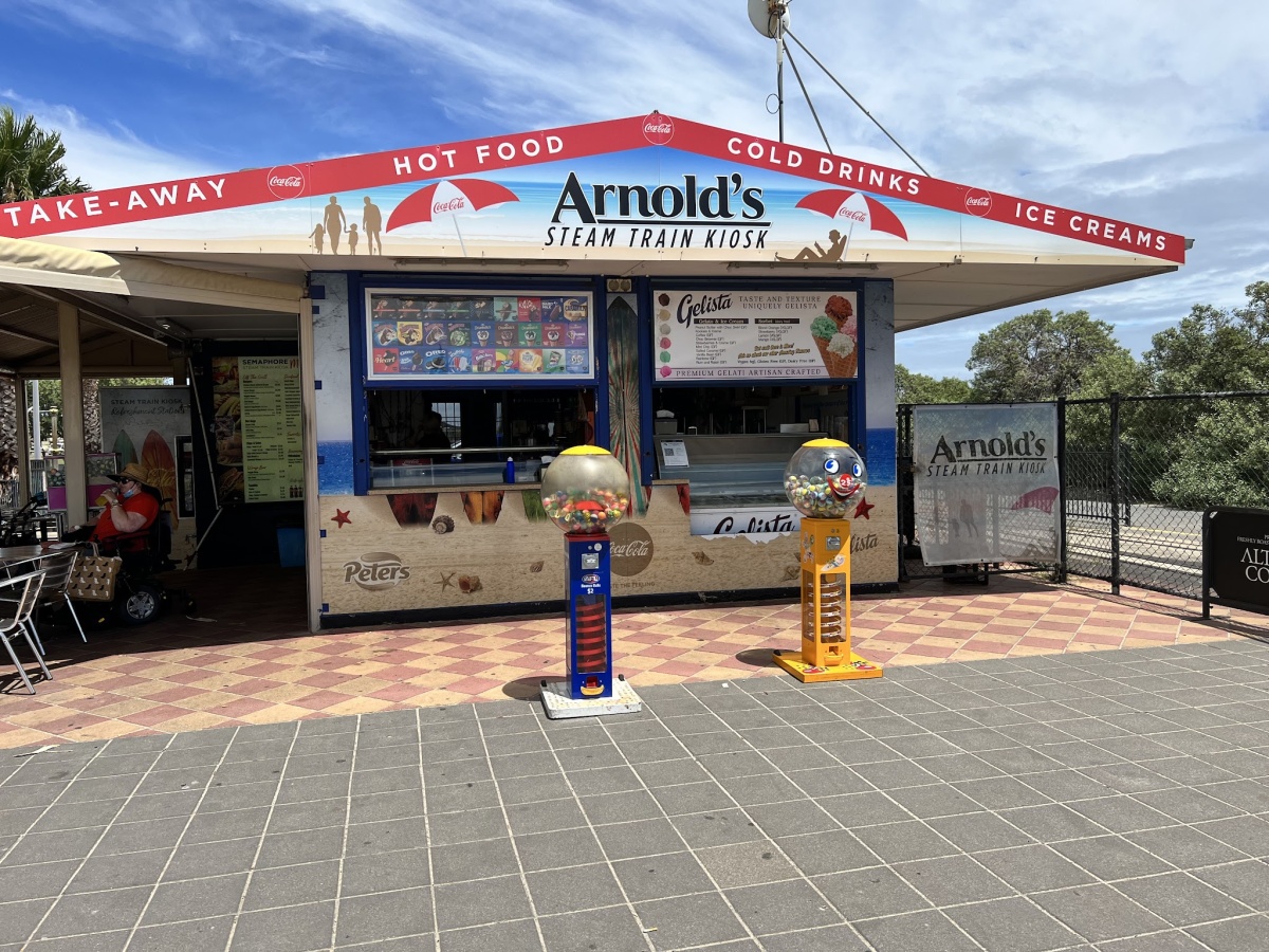 Semaphore Steam Train Kiosk