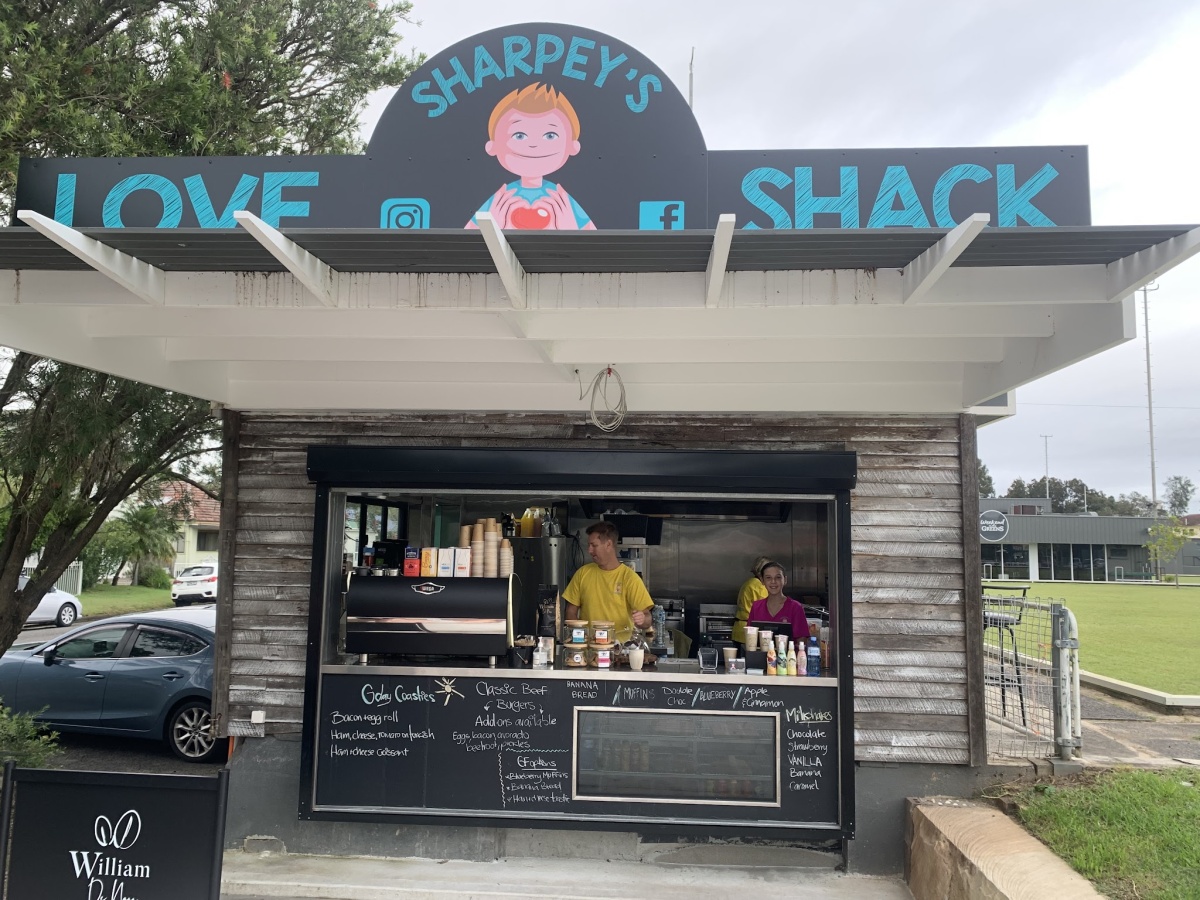 Sharpey’s love shack