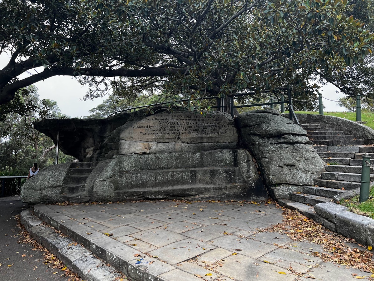Mrs Macquarie’s Chair