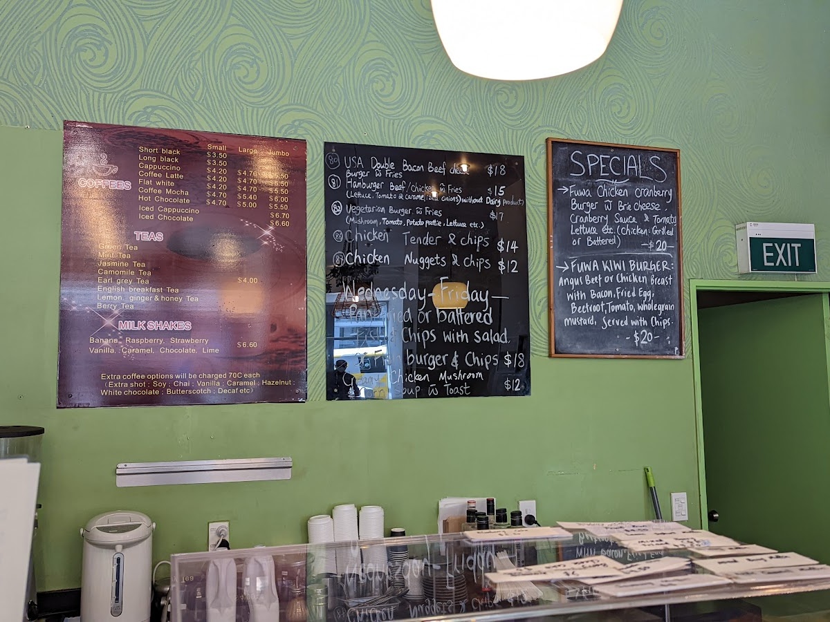 Fuwa Cafe, Wellington Central