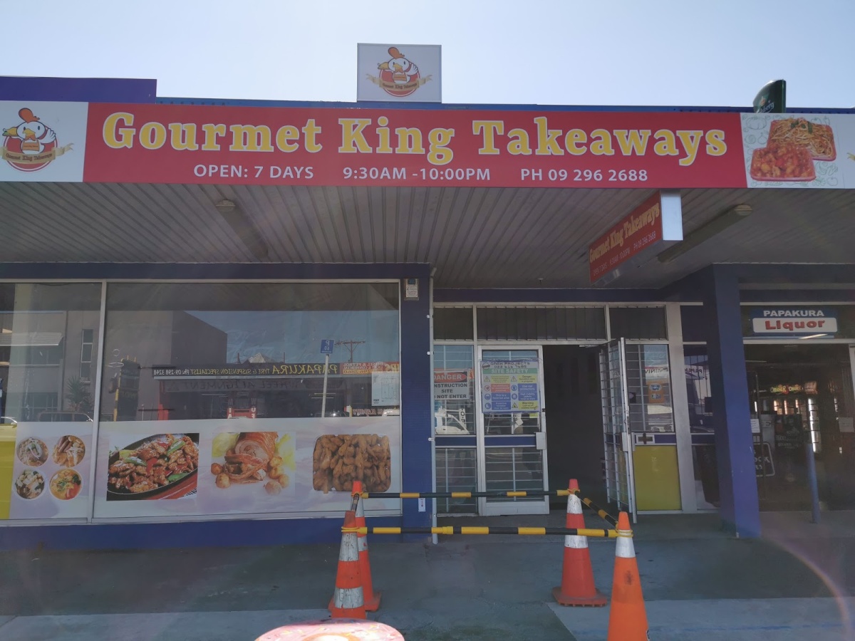 Gourmet king takeaway, Papakura