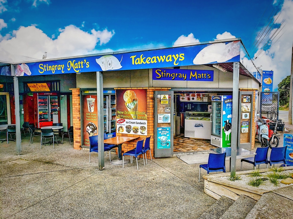 Stingray Matt’s Takeaway Mangawhai